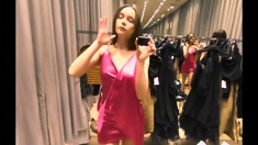 Spycam Girl Fingering On Store Dressing Room