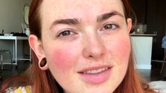 Adora Bell - No Makeup Freckled Face Admiration