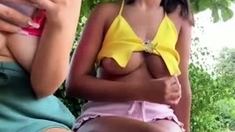 Amateur French Teen Outdoor Softcore